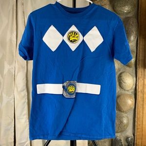 Mighty Morphin Power Rangers Blue Ranger Men’s Medium Tee